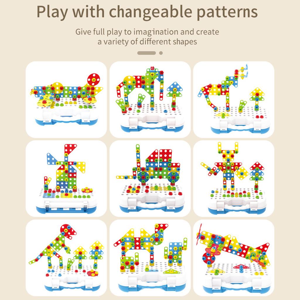 Gardening Tools For 3 Year Old - Set di Costruzioni a Mosaico da