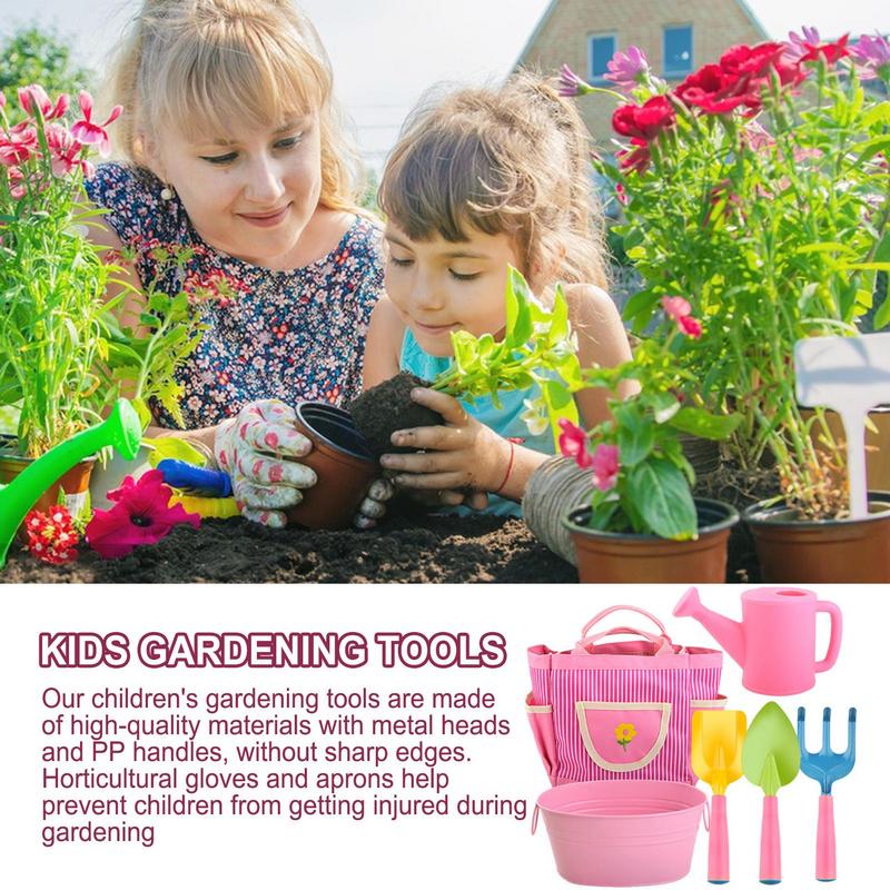 Gardening Tools Toddler - Set di attrezzi da giardinaggio per