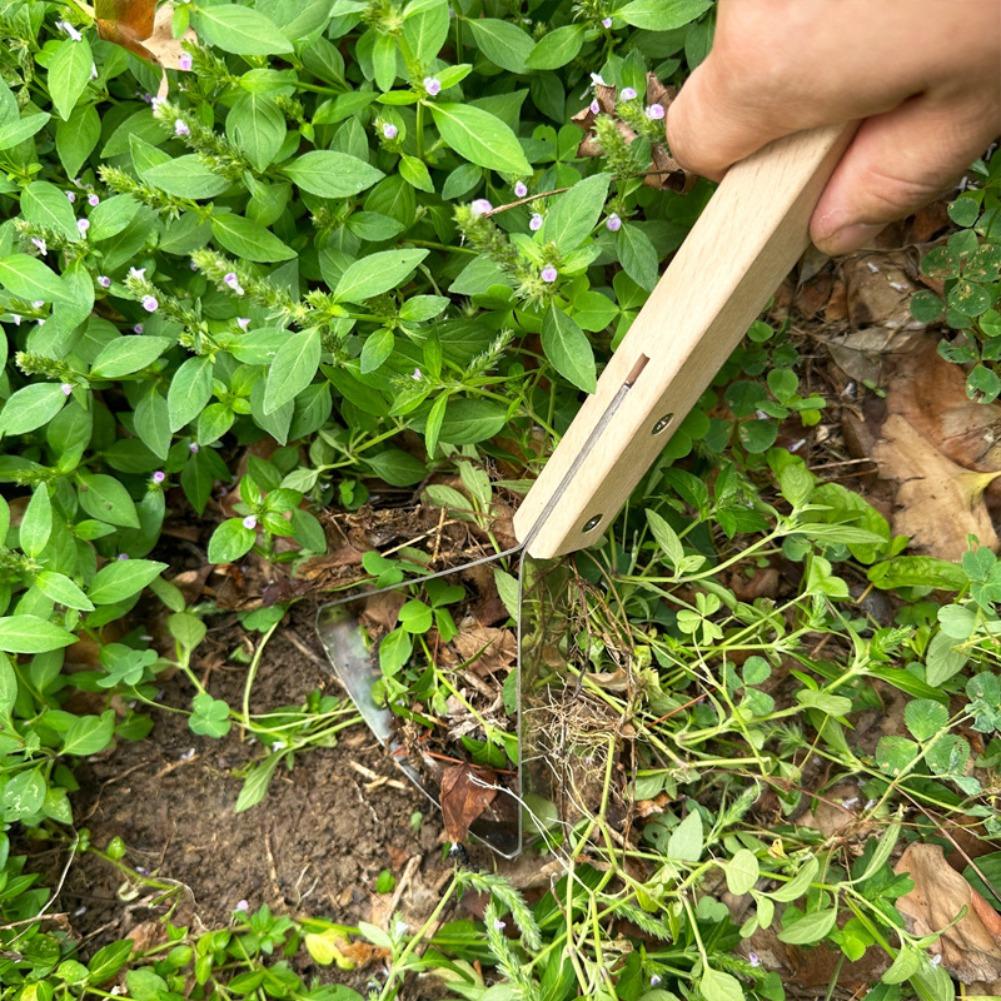 Gardening Tools For Weeds - Raschietto per Pulizia Giardino in Metallo,