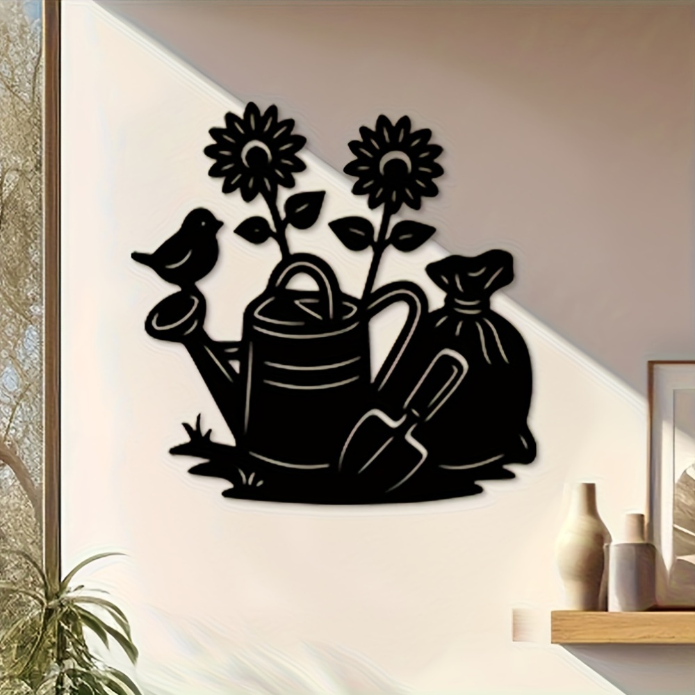 Gardening Tools Vintage - 1 Pezzo Targa Decorativa da Parete