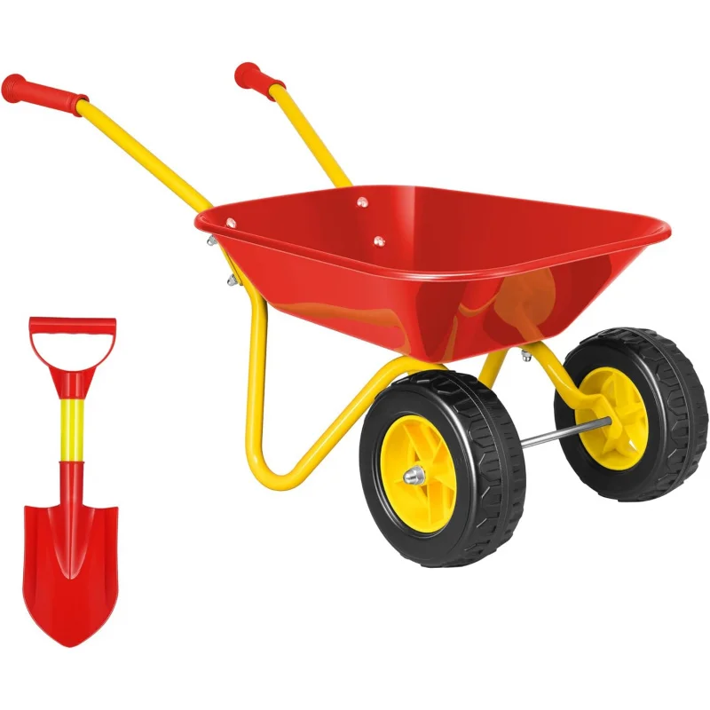 Gardening Tools Toddler - Carriola per Bambini con Set di