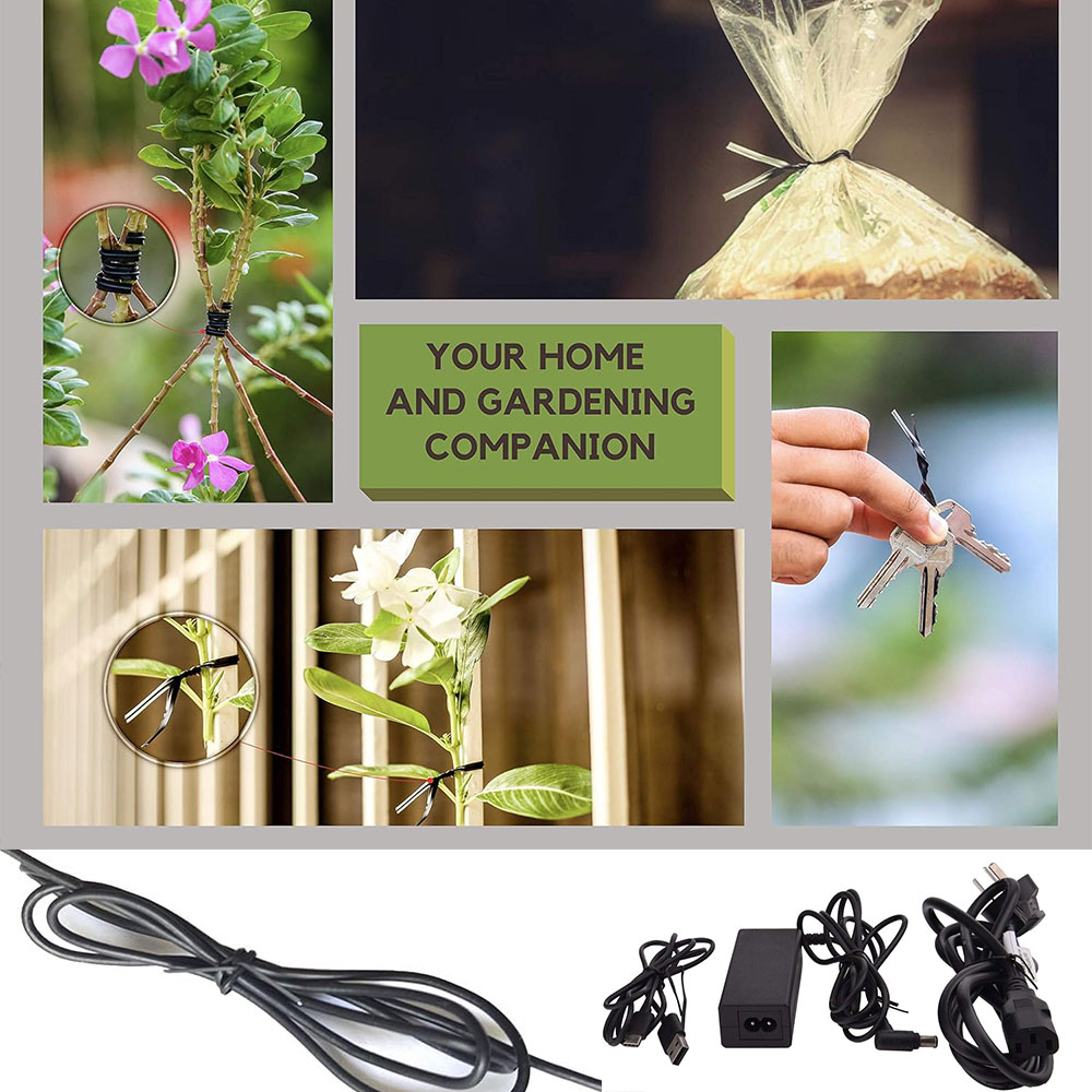 100 pz BK WH Oblato Filo di Fe - Garden Wire Twist Tie recensione e prezzo