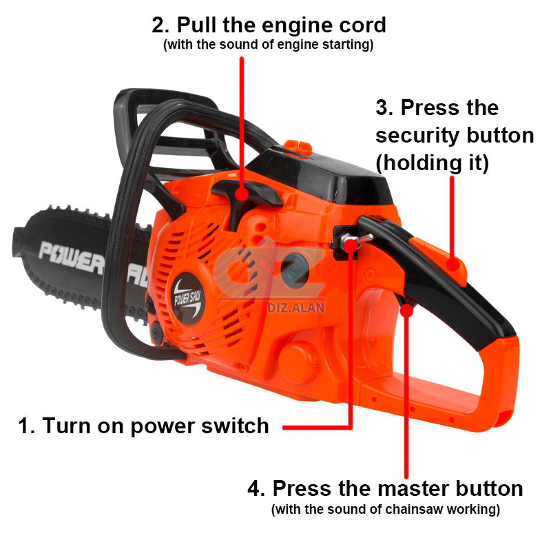 Strumenti per bambini Motosegh - Gardening Tools Toddler recensione e prezzo