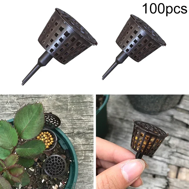 100 pz plastica giardino bonsa - Gardening Tools Basket recensione e prezzo