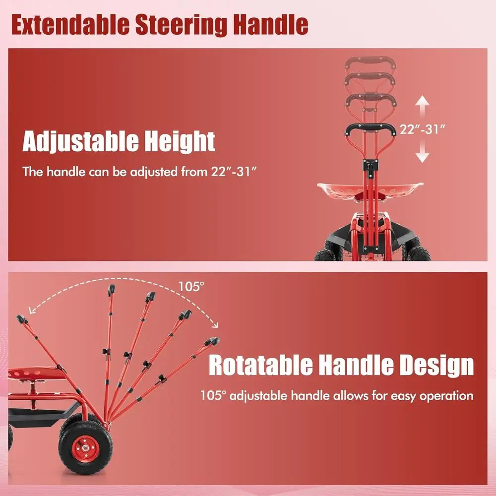 Carrello da Giardino Regolabil - Gardening Tools Basket recensione e prezzo