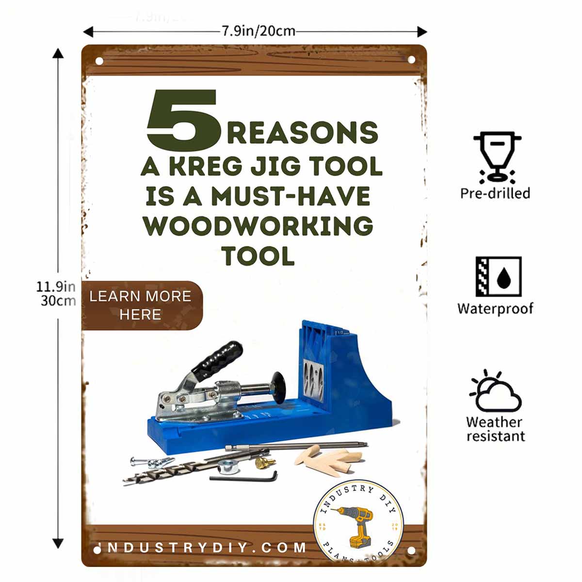Decorazione 2D piatta (1 pezzo - Gardening Tools You Must Have recensione e prezzo