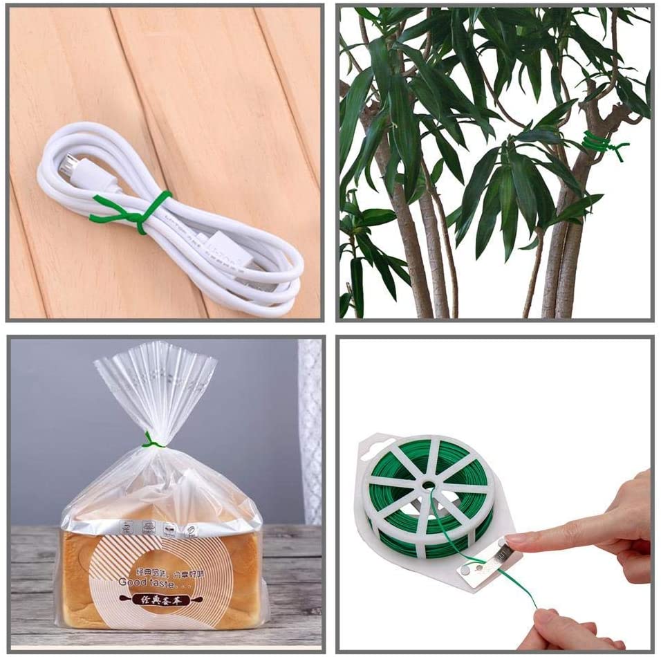100Ft 30 metri Attrezzo da gia - Garden Wire Twist Tie recensione e prezzo